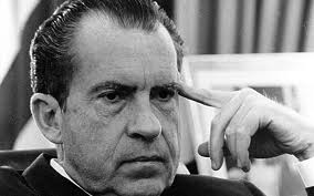 Richard Nixon, a 1 on the trust scale.