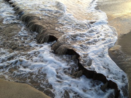East Beach, Santa Barbara, at sunset
