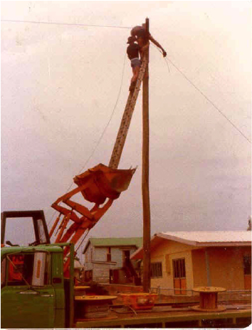 On the plus side, use of existing materials to solve problems is a sign of creativity.