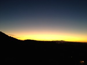 A couple minutes before 6a.